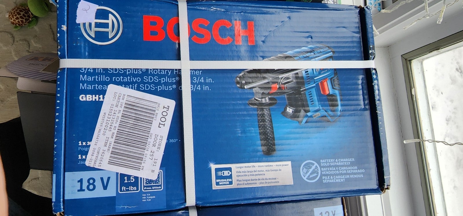 New bosch hammer drill