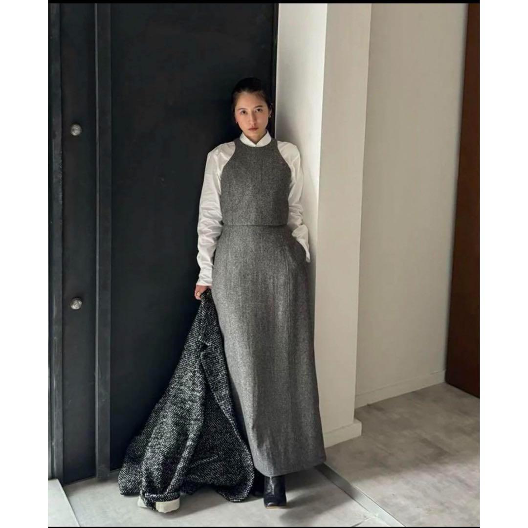 Hirose Suzu × CLANE STRAIGHT SKIRT SET 19