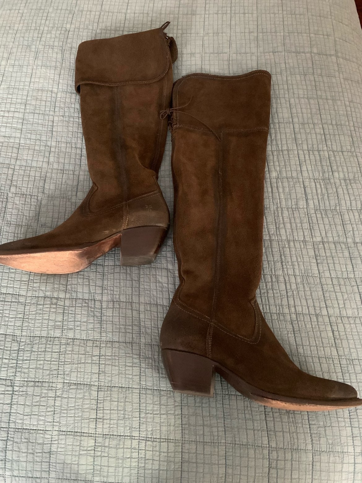 Frye Sachs OTK boots