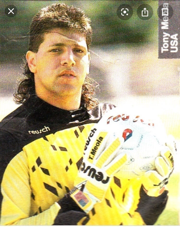Reusch tony meola goalie soccer shirt usmnt Usa goalkeeper jersey World Cup