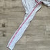 Patagonia Calpiene Gray White Marled Lightweight Base Layer Tights Pants LARGE