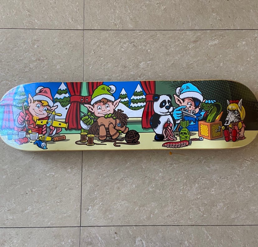 StrangeLove “Elves” skateboard deck With 8.25 Unopened Brand New