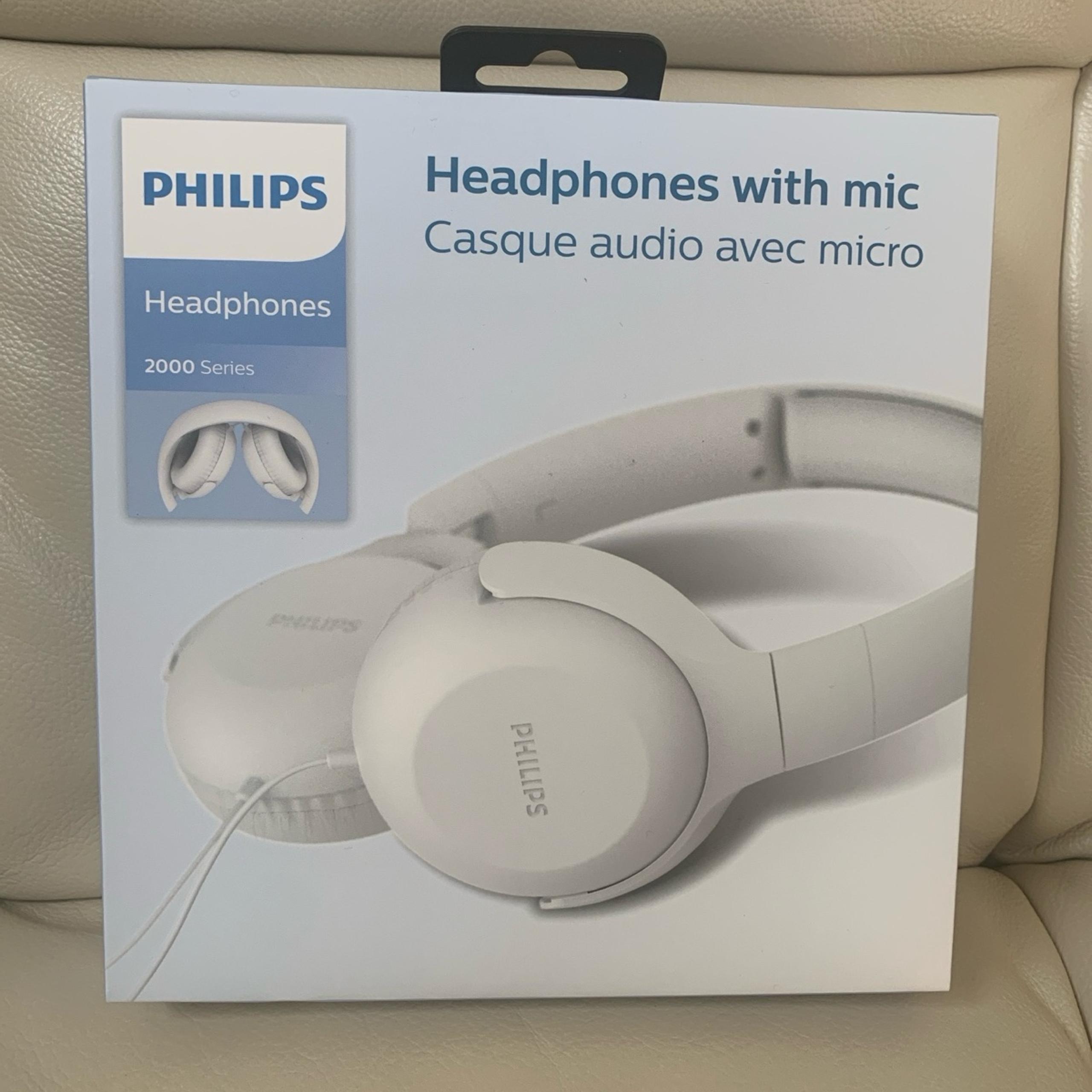 Philips 2000 Series Headphones with Mic
