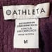 Athleta FELICITY COZY PANT sz medium cranberry color