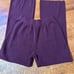 Athleta FELICITY COZY PANT sz medium cranberry color