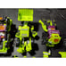 Lot Of NBK1 Transformers Various Figures Devastator Mixmaster Green/Purple