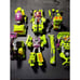 Lot Of NBK1 Transformers Various Figures Devastator Mixmaster Green/Purple