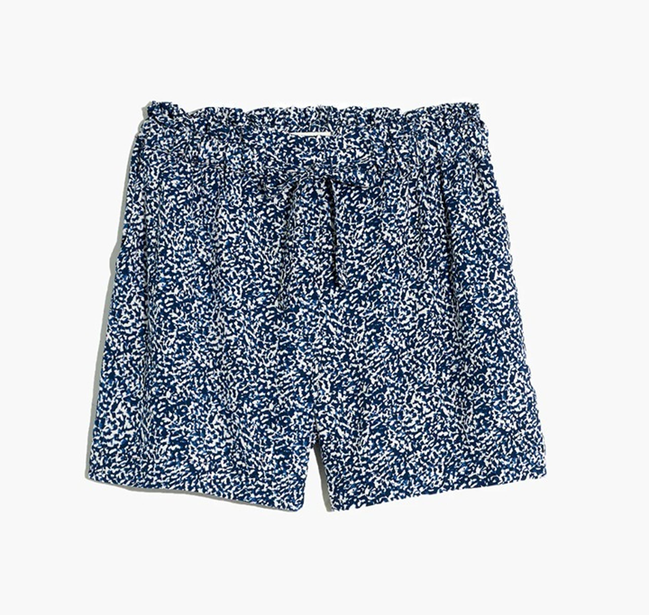 Madewell Drawstring Pull-On Shorts (L)