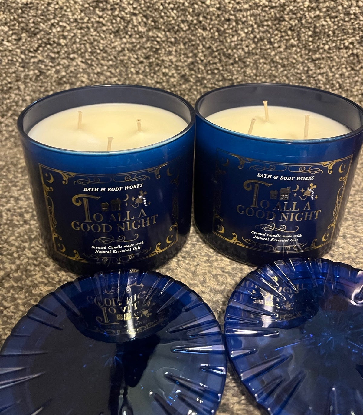 To all a goodnight candles