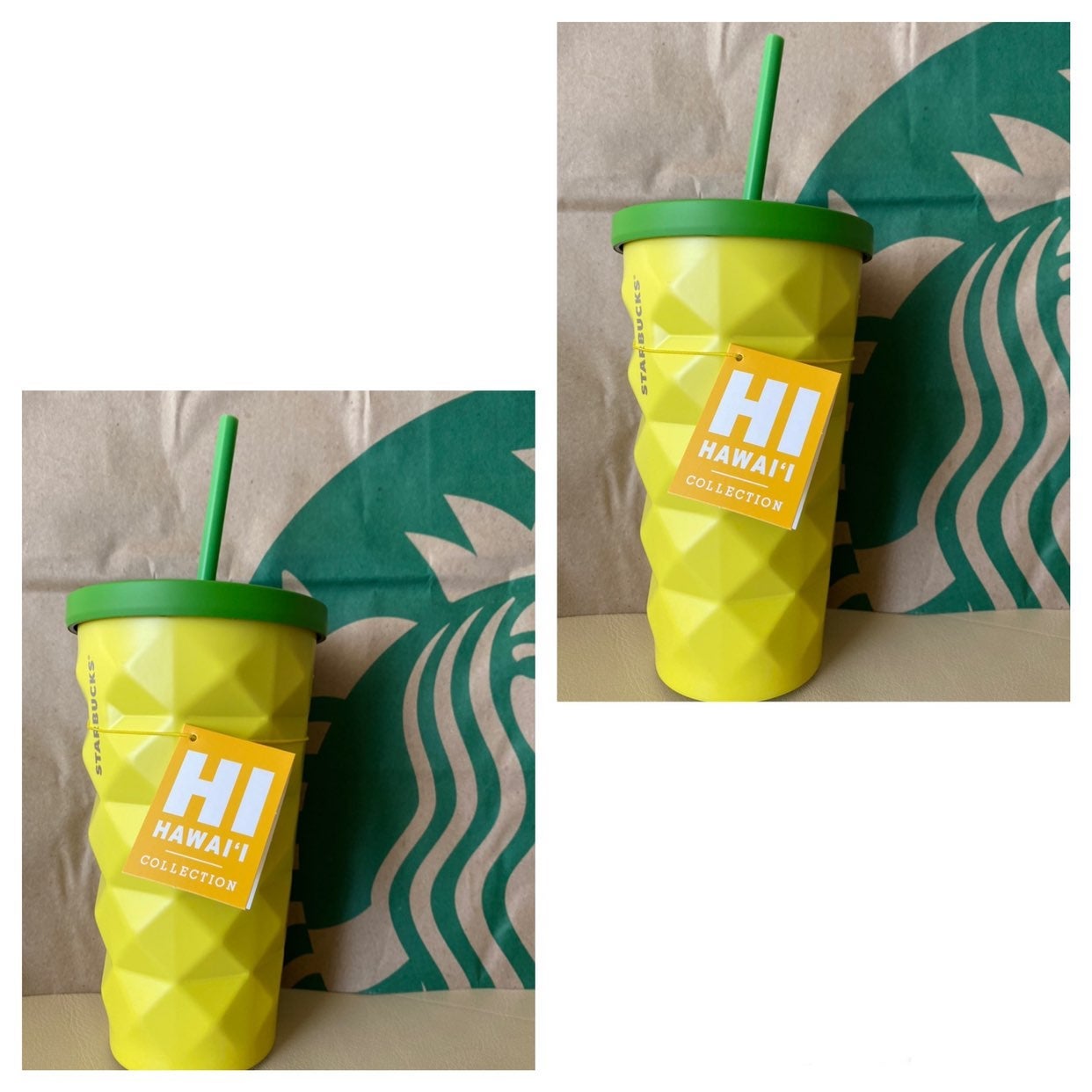 Starbucks Hawaii 2016 Pineapple- 2 QTY.
