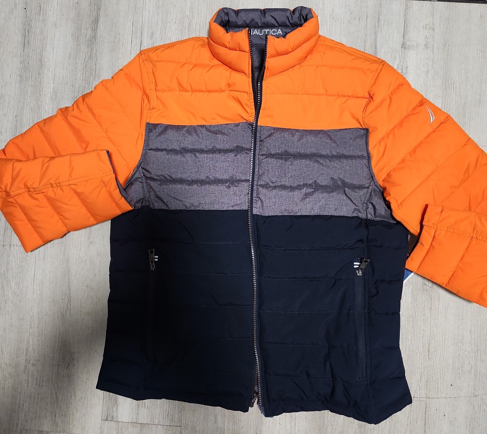Nautica water resistant reversible puffer Jacket