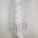Vintage 80's Konnie O White Floral Eyelet Midi Skirt