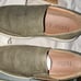 NIB Hotter Apex Khaki Waxed Nubuck Slip on Shoes Size US 9.5M
