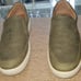 NIB Hotter Apex Khaki Waxed Nubuck Slip on Shoes Size US 9.5M