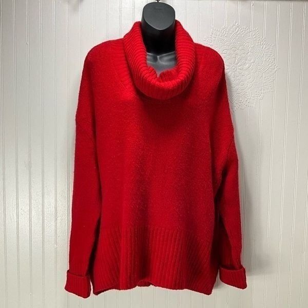 RACHEL Zoe Merino Wool Blend Cowl Neck Sweater