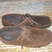 Clarks wallabees size 9.5