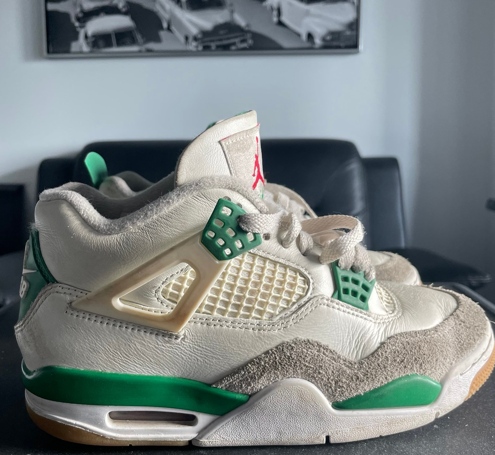 Nike SB x Air Jordan 4 Retro SP Pine Green DR5415-103 | Boy 5 | Women 6.5