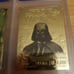 1996 Star Wars 23k gold cards
