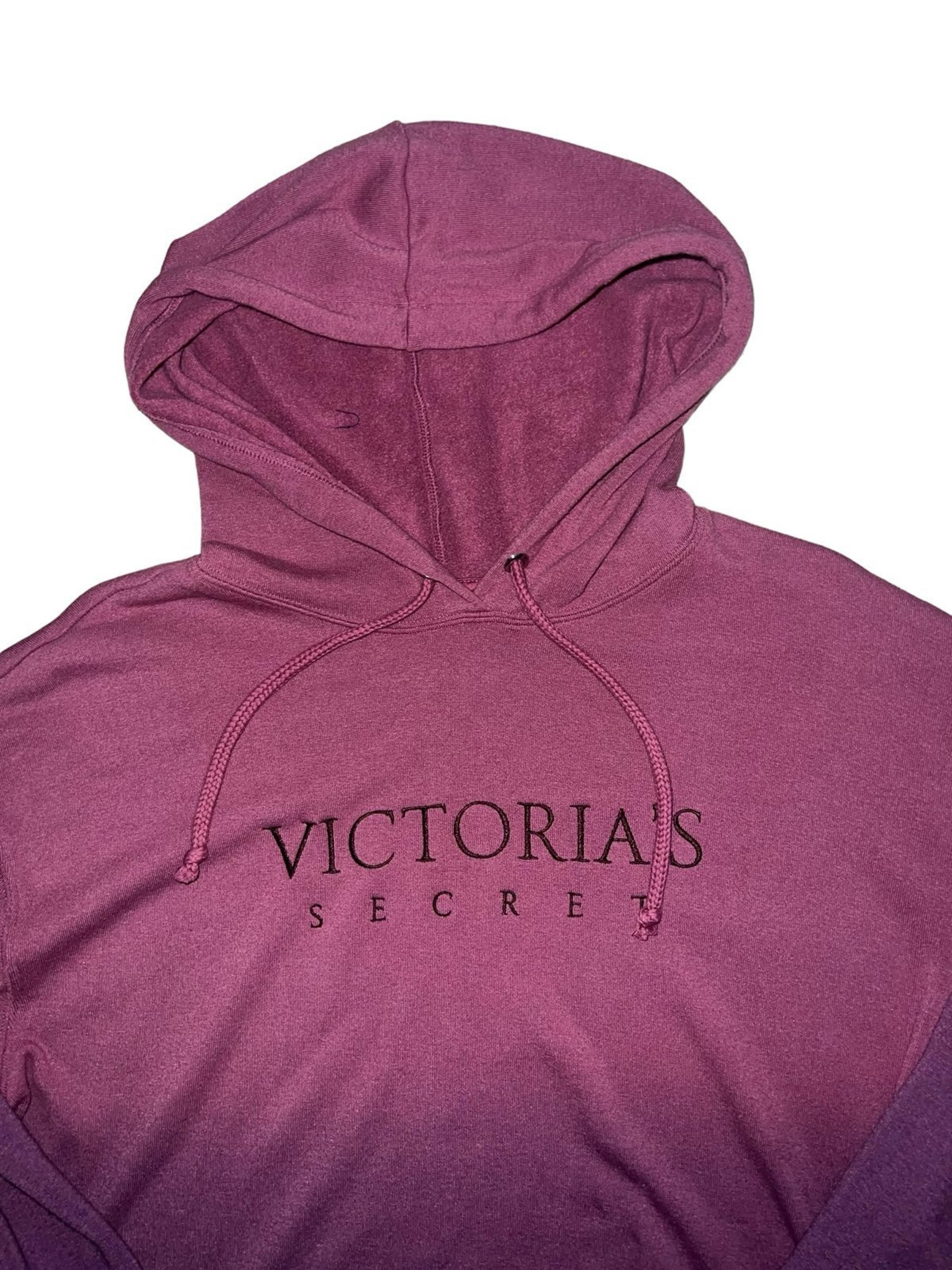 Victoria's Secret Purple Pink Pullover Hoodie Size S