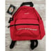 Dickies Backpack Student School Bag Skateboarder Travel Pack Red Studded Studs