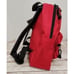 Dickies Backpack Student School Bag Skateboarder Travel Pack Red Studded Studs