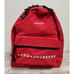Dickies Backpack Student School Bag Skateboarder Travel Pack Red Studded Studs