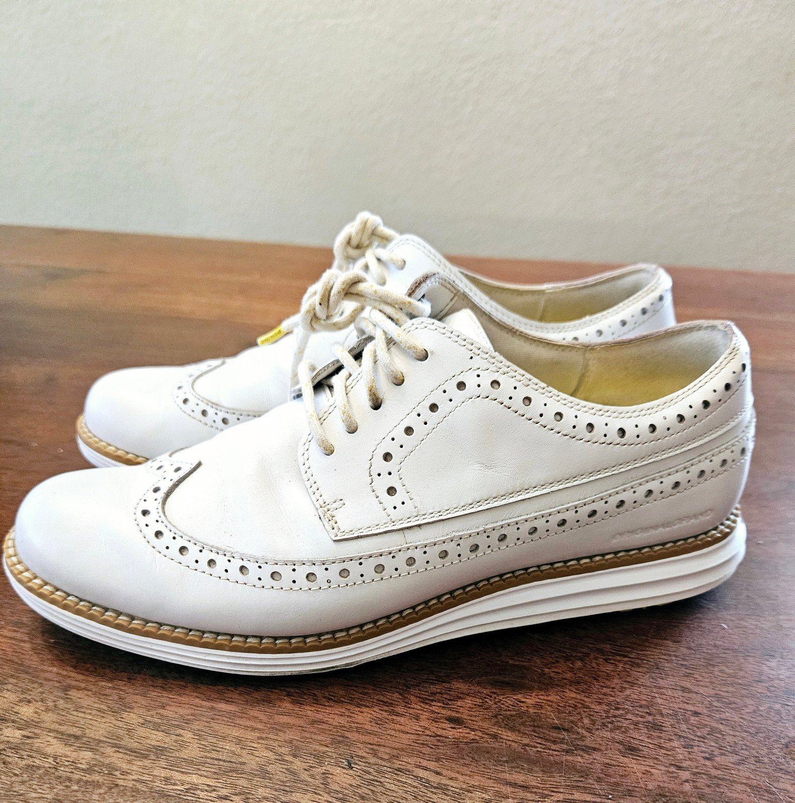 Cole Haan Zerogrand OG Wingtip Oxford Women's Golf Shoe. SIZE 8