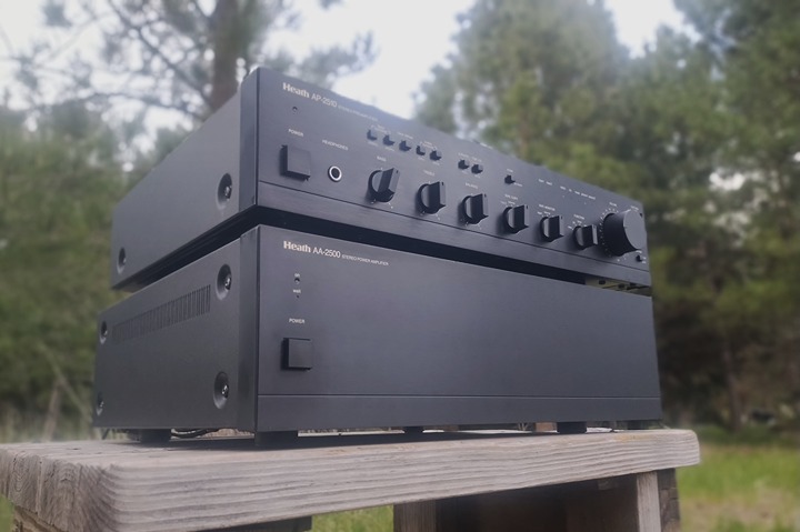 Heath AA-2500 amplifier & AP-2510 preamplifier MM & MC phono section