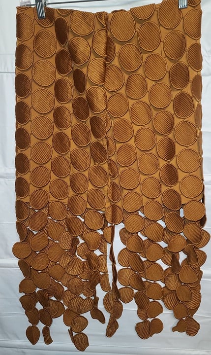 Commense Women’s Boho Tassel Hollow-Out Mermaid Bodycon Skirt size M NWT