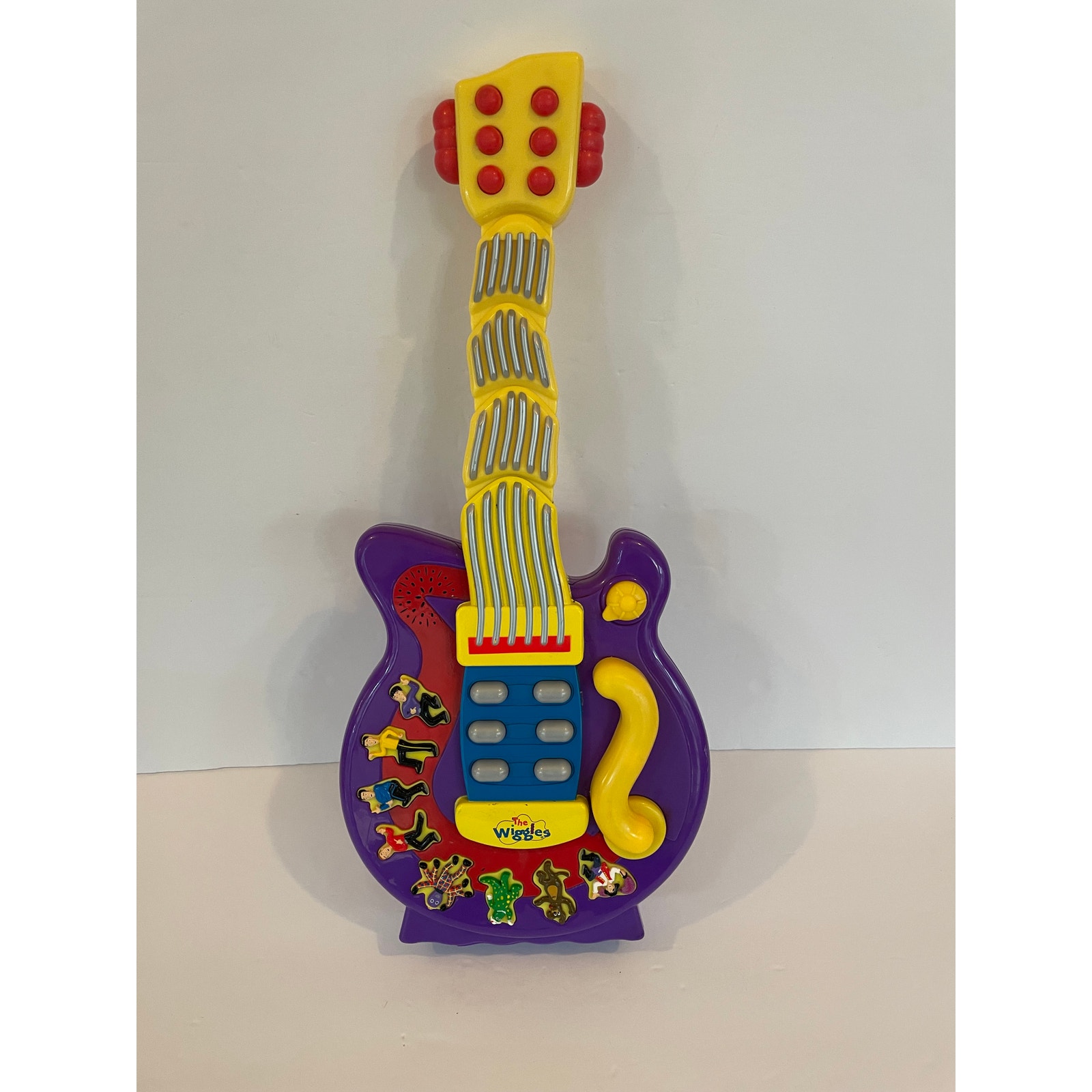 The Wiggles Original Cast Toy Musical Guitar Circa 2000’s Moving & Singing WORKS