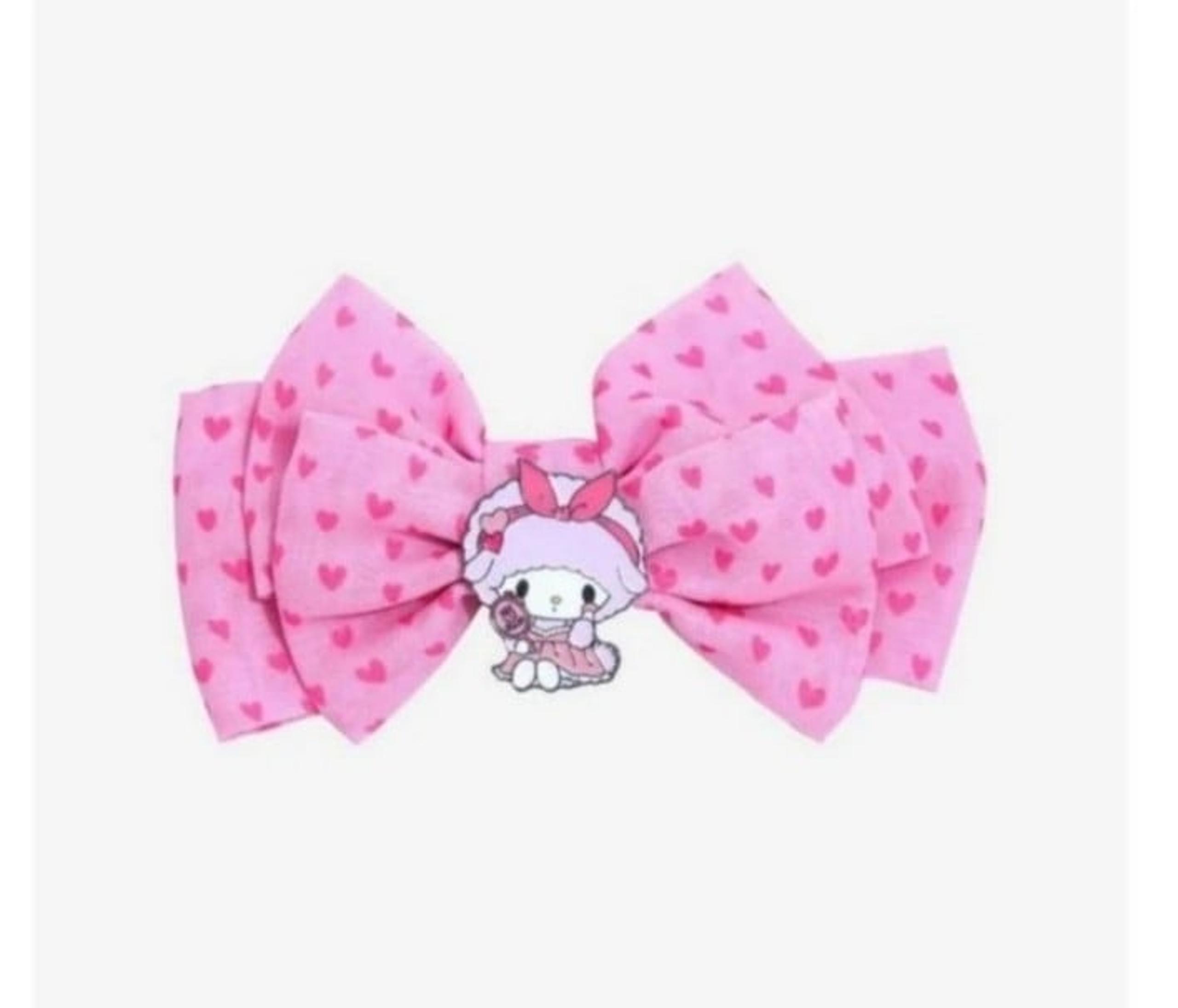 New My Sweet Piano Charm Collectible Hair Bow