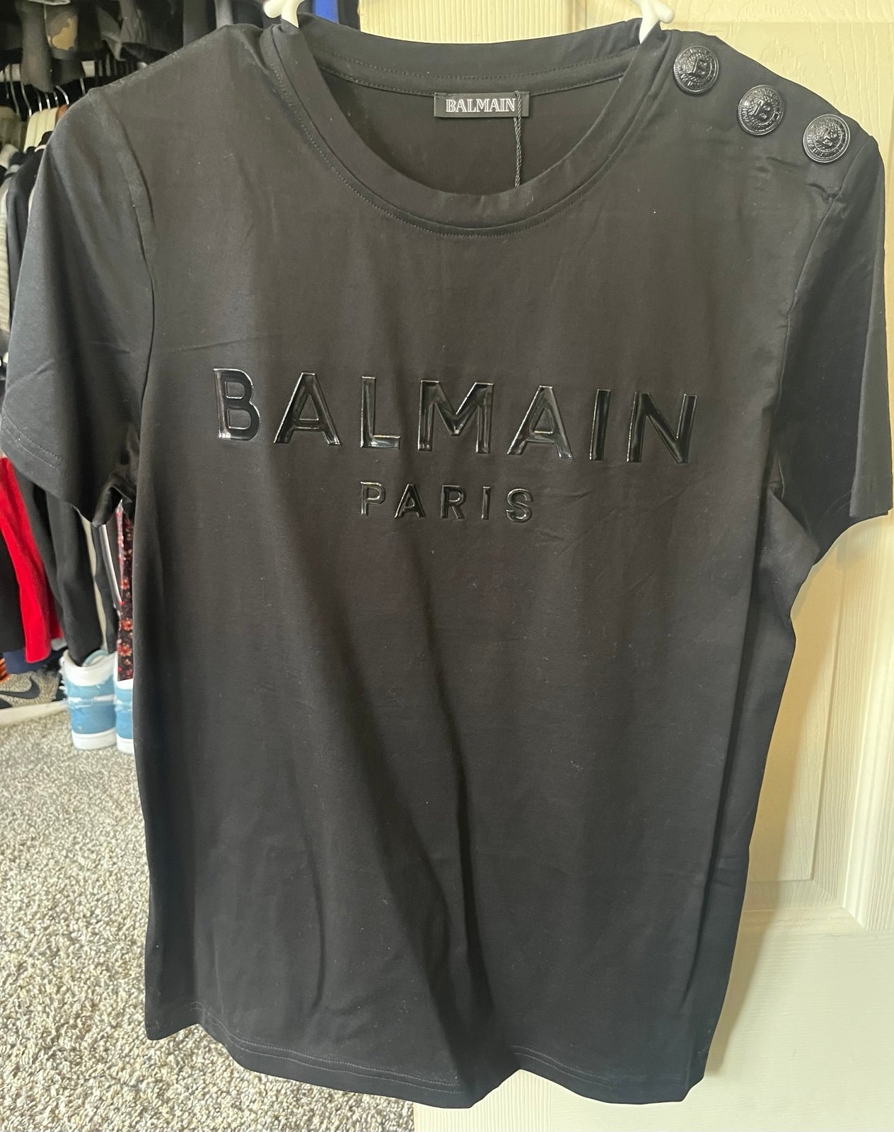 Balmain Paris Print T-Shirt