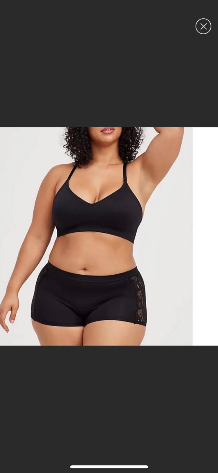NWT TORRID RACERBACK SEAMLESS BRALETTE & PANTY