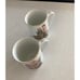 Set of 2 Vintage 1982 Norman Rockwell The Toymaker Mug and Cobbler Cup