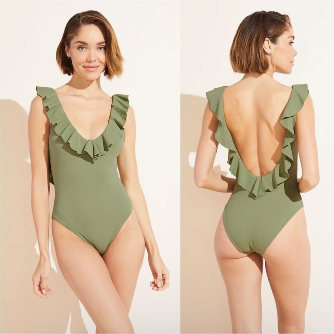 Eberjey Loreta Textured One-Piece Size Medium