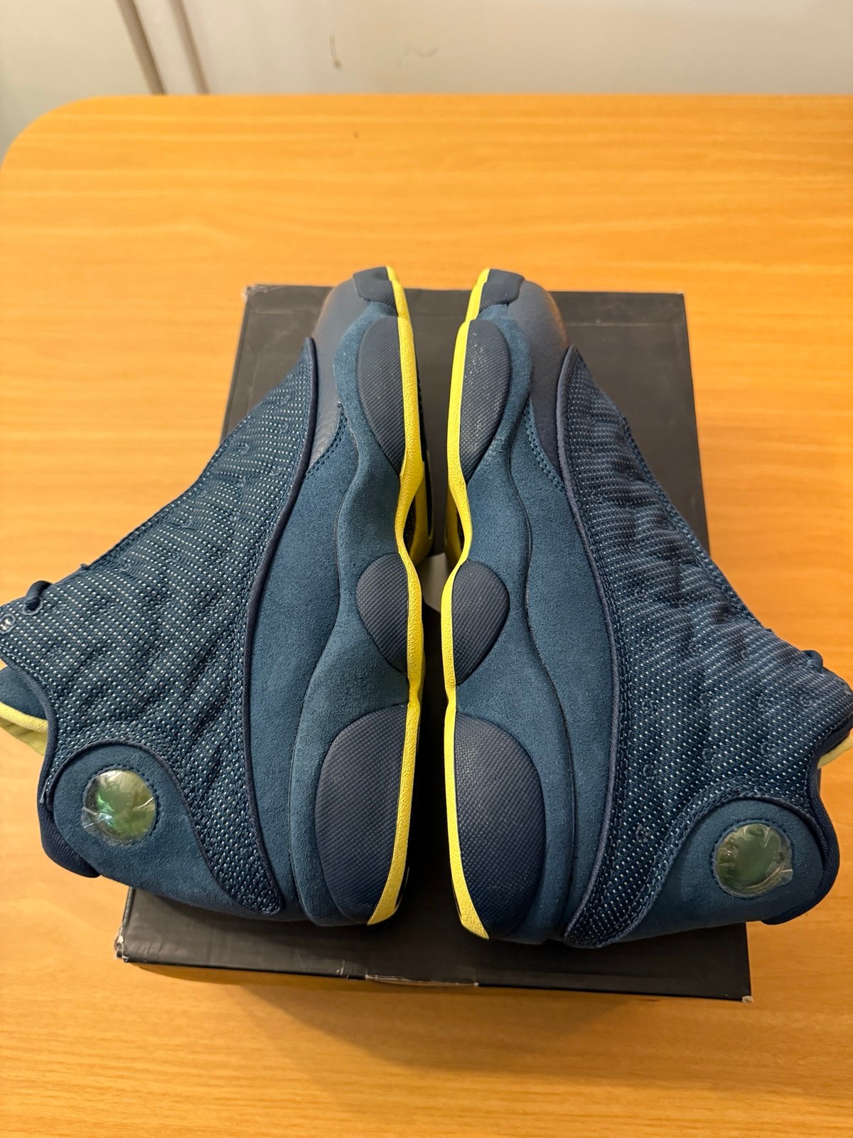 Nike Air Jordan 13 Retro Squadron Blue Electric Yellow 414571-405