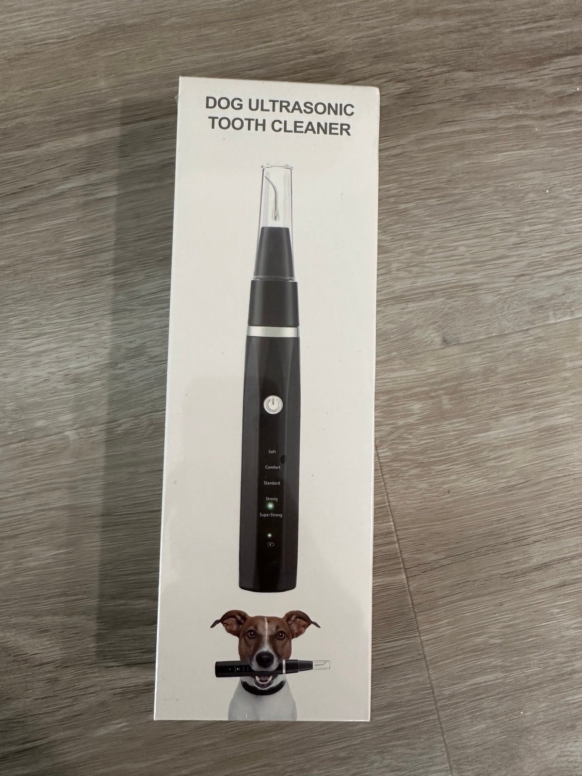Ultrasonic pet teeth cleaning device