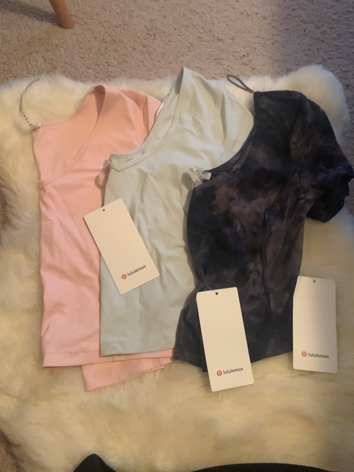 Two new align shirts all in size 8