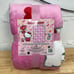 Hello Kitty Pink Hearts Valentine Blanket
