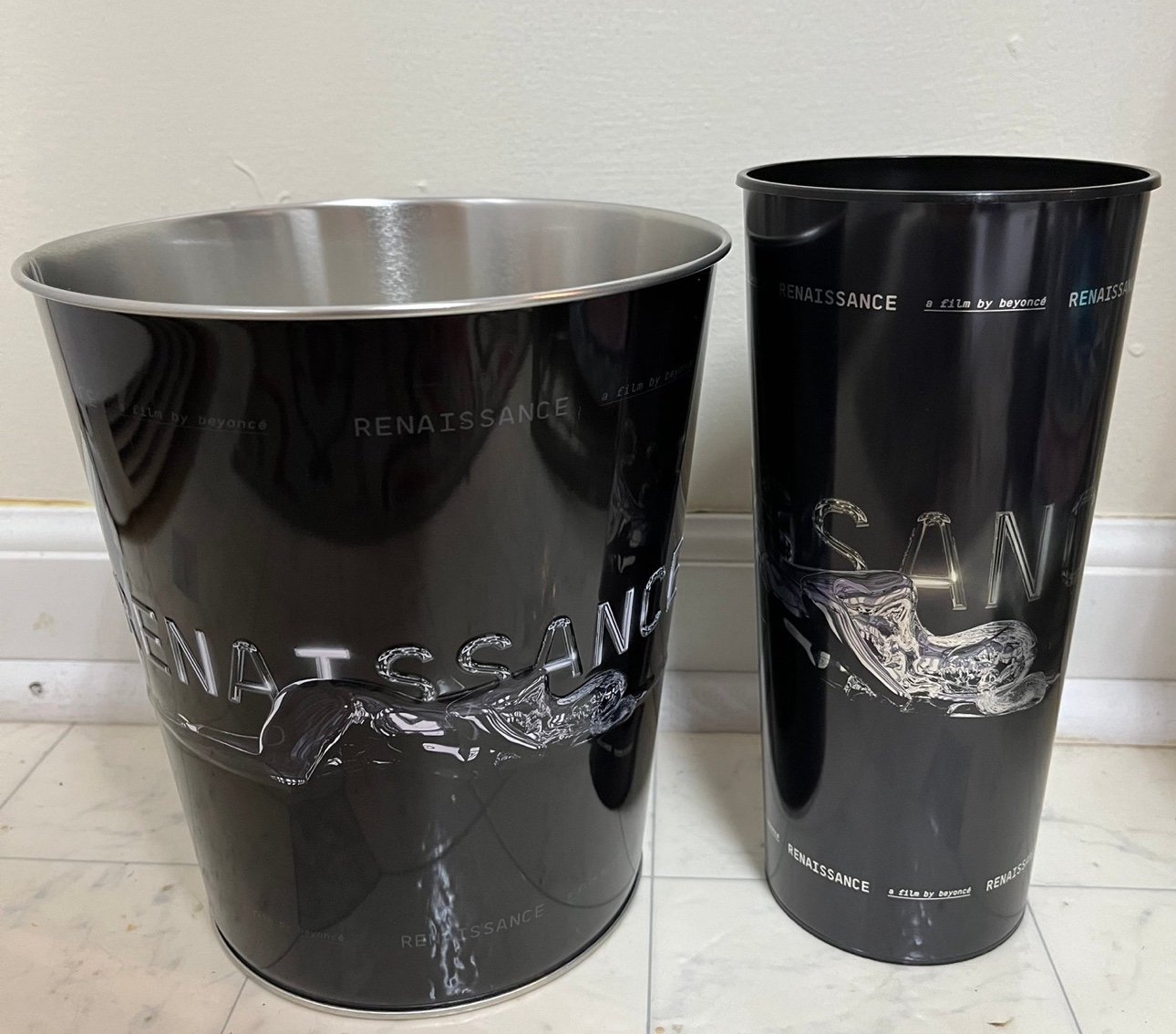 Beyoncé official Renaissance Tour Film Popcorn Bucket & Cup 2023 NEW beyhive