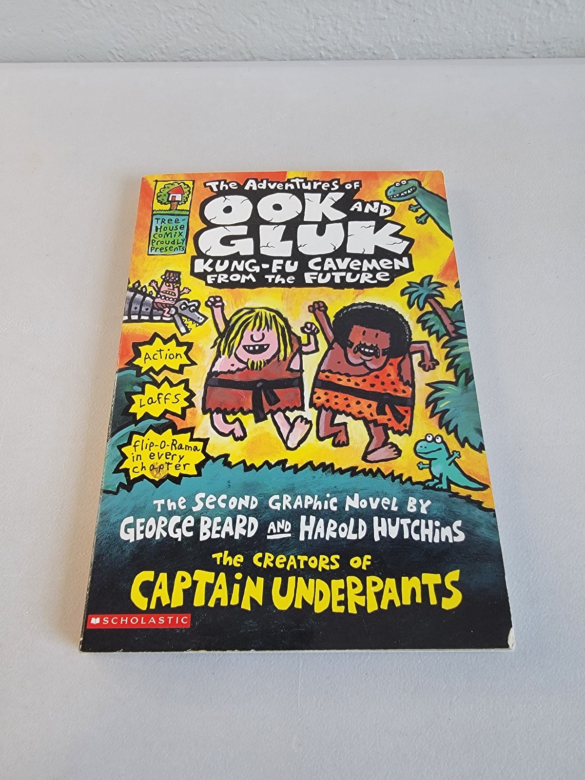 The Adventures of Ook and Gluk Kung-Fu Cavemen From the Future (Scholastic,...