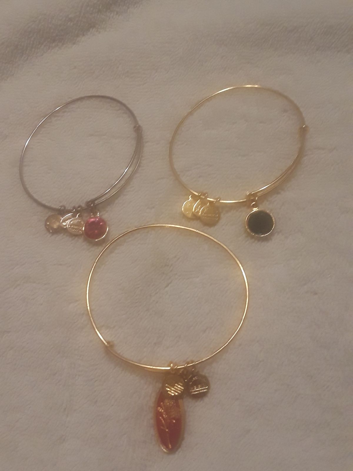 Three Beautiful Alex And Ani Bracelet