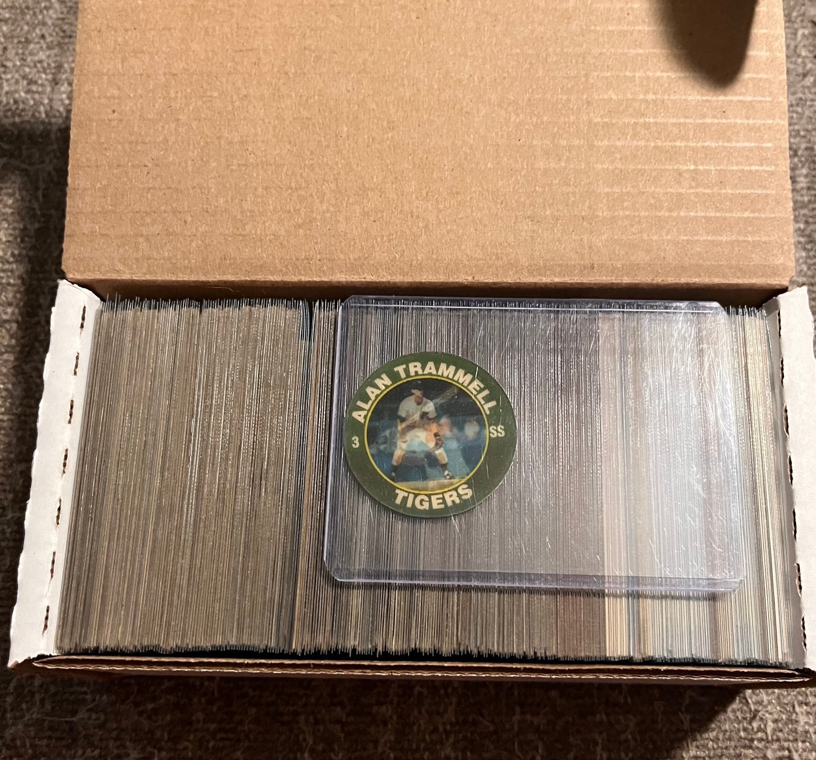 303 Detroit Tigers cards primarily 1970’s to early 80’s