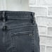 PORTER BLUE Women's Rebel Wide Leg Denim Jeans in Carbon black washed sz 25