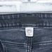 PORTER BLUE Women's Rebel Wide Leg Denim Jeans in Carbon black washed sz 25