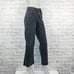 PORTER BLUE Women's Rebel Wide Leg Denim Jeans in Carbon black washed sz 25