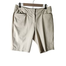 TAIL Tan Horizontal Pocket Active Outdoor Golf Bermuda Shorts SZ 12