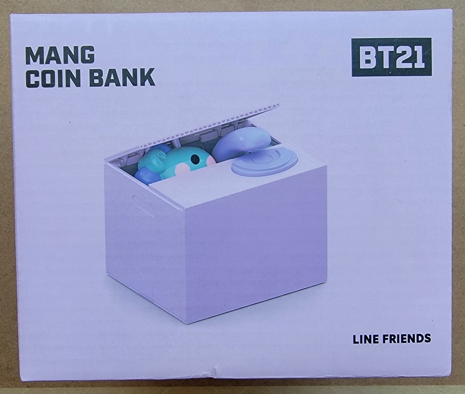 BT21 - Mang Coin Bank (LINE Friends) (Brand New)