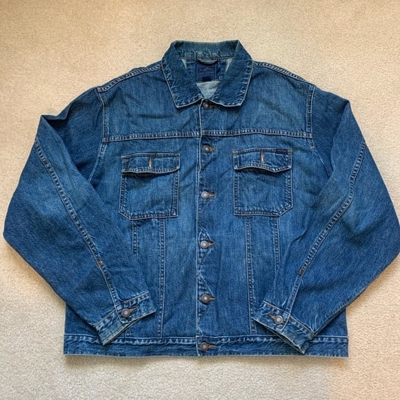 Indigo blues by tommy bahama denim jacket NWOT, M