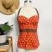 Anthropologie Odille Bartlett Pear Halter Blouse Red Brown 6